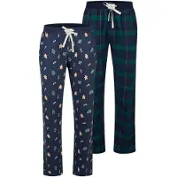 Happy Shorts Män Pyjamas Byxor Christmas