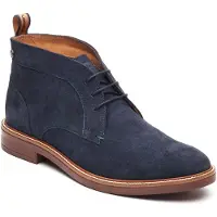 Base london Lincoln Chukka Läder Herrsnavy Kängor