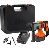 Black & Decker Borrhammare BCD900M1K-QW; 18 V; 1x4,0 Ah batt.