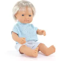 Miniland Blond Babydocka 38 Cm