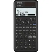 Casio FC-200V Svart Plast Kalkylator