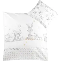 Zöllner JULIUS ZÖLLNER Påslakanset 80/80cm hare och uggla