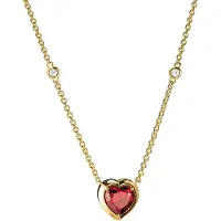 Thomas Sabo ELYNDRA förgyllt hjärthalsband KE2365-414-10-L50V