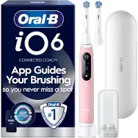 Oral-B Oral B: Eltandborste iO6 Series Pink Sand Sensitive, 1 Extra Refill