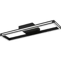 Eglo Smart taklampa Connect Savilanas-Z, dimbar, Svart, Vardagsrum / matsal, Aluminium / grå / zink, Modern, Smarta hem taklampa