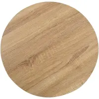vidaXL Bistrobord ljusbrun 60 cm MDF