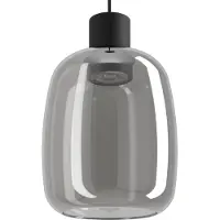 Eglo Smart pendellampa Connect Molochio-Z, dimbar, Svart, Vardagsrum / matsal, Glas, Smarta hem pendellampa