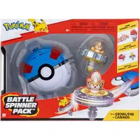 Pokémon - Battle Spinner Growlithe with Great Ball
