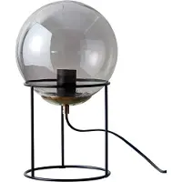 Dyberg Larsen Bordslampa , Moon, Svart, Vardagsrum, Glas