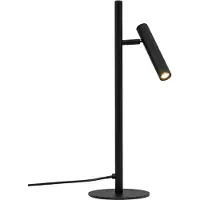 Dyberg Larsen LED skrivbordslampa Carlo, dimbar, Svart, Arbetsrum / kontor, Metall, Skandinavisk, LED-bordslampa