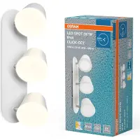 Osram HOMELIGHTING LED Spot 3 x 7W IP44 Click-CCT 4099854455087 LED-utomhusväggbelysning LED 21 W