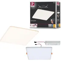 Paulmann 93062 EB Panel Veluna VariFit LED-inbyggnadsbelysning LED LED fast installerad 21 W Satin