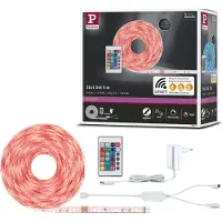 Paulmann 70534 LED-list komplett-set med kontakt 230 V 5 m RGB 1 set