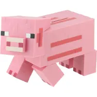 Paladone Minecraft Pig Money Bank / Minecraft-spargris med blockig grisdesign