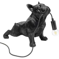 Kare Design bordslampa Toto, Svart, Vardagsrum / matsal, Syntetmaterial, Ungt boande, Bordslampa