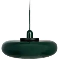 Dyberg Larsen Taklampa , Planet, dimbara, Grön, Vardagsrum, Metall, Design