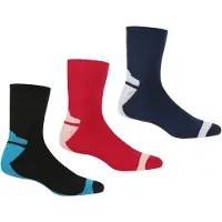 Regatta 3 Pairs Outdoor Lifestyle Flerfärgad EU 36-38 Kvinna