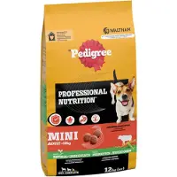 Pedigree Professional Nutrition Mini Adult med nötkött & grönsaker - 12 kg