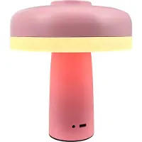 Dyberg Larsen Bordslampa , Porter, dimbara, Rosa / ljusröd, Vardagsrum, Metall, Skandinavisk
