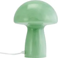 Dyberg-Larsen Bordslampa Mushroom, Grön, Vardagsrum / matsal, Glas, Design, Bordslampa