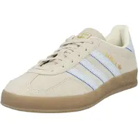 Adidas Originals Låg sneaker 'GAZELLE' kräm / blå / guld / vit