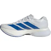 Adidas Women's Adizero Boston 13 Cloud White/Team royal blue/Dash grey