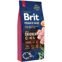 Brit Premium Nature L Kyckling Valpfoder 15kg