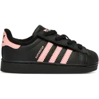 Adidas Originals Superstar II Skor med elastisk snörning för bekväm stängning, storlek 19
