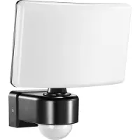 ORNO TOS LED 30W utomhusstrålkastare med PIR 2200lm IP65 4000K svart