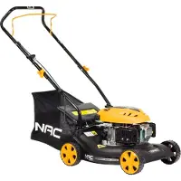 Nac LP40-79-PL-SB bensindriven skjutgräsklippare svart/gul