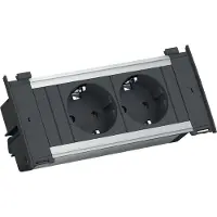 Bachmann 927200 Förgreningsdosa för inbyggnad Aluminium Skyddskontakt 1 st