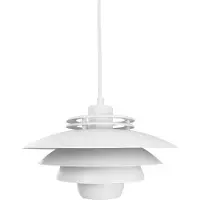Dyberg Larsen Design pendellampa Ejka mini, dimbar, Vitt / opal, Vardagsrum / matsal, Metall, Design, Pendellampa