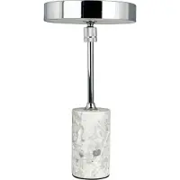 Dyberg Larsen Bordslampa , Starlight, dimbara, Metallisk, Vardagsrum, Metall, Design