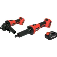 YATO Verktygspaket YT-828296 (YT-82824 + YT-828293); 18 V; 1x4,0 Ah batt.