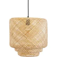 Dyberg Larsen Taklampa , Boom, dimbara, Trä, Vardagsrum, Bambu, Skandinavisk