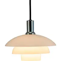 Dyberg Larsen Taklampa , Morph, dimbara, Vit, Kök, Glas, Design