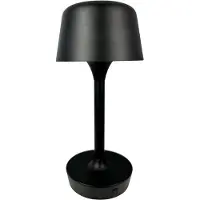Dyberg Larsen Bordslampa , Flow, dimbara, Svart, Vardagsrum, Metall, Skandinavisk