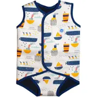 Splash About Neoprendräkt - Baby Wrap - Bogserbåt - - 6-18 mån - Våtdräkt