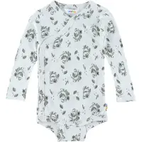 Joha Omlottbody l/ä - Bambu - Nyskick m. Dinosaurier - - 50 - Body L/Ä