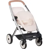 Smoby Tvillingvagn För Dockor - Maxi-Cosi - Beige - - One Size - Dockvagn