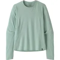 Patagonia - Vandringskläder dam - W's L/S Cap Cool Sun Shirt Thermal Blue Thin Ice X-Dye för Unisex - Storlek XS - Blå