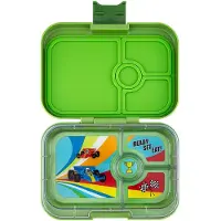 Yumbox Matlåda m. 4 fack - Bento Panino - 757 ml - Mattcha Green - - One Size - Matlåda