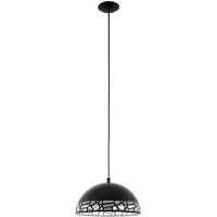 Eglo 97441, Svart, Svart, Vit, Stål, Rund, Svart, inomhus