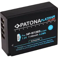 Fujifilm NP W126S - Batteri - Li-Ion - 1260 mAh - 8.7 Wh - för X Series X100, X-A20, X-A7, X-E4, X-H1, X-Pro3, X-S10, X-T100, X-T200, X-T3, X-T30, X-T50