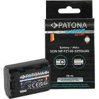 Sony NP-FZ100 - Batteri - Li-Ion - 2280 mAh - för VG-C5 Cyber-shot DSC-RX10 a1 II a6700 a7 IV a7 V a7C II a7CR a9 III