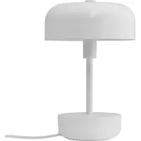 Dyberg Larsen Bordslampa Haipot, Vitt / opal, Vardagsrum / matsal, Metall, Modern, Bordslampa