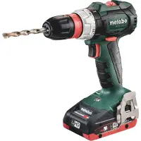 Metabo Skruvdragare/borr BS 18 LT BL Q; 18 V; 2x4,0 Ah batt.