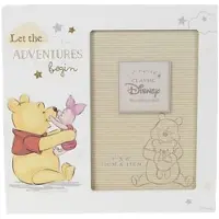 Disney Magical Beginnings Nalle Puh & Nasse 4x6 Fotoram