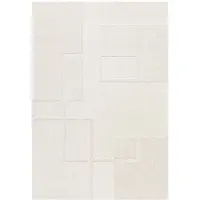 Layered Swedish Grace ullmatta 250 x 350 cm naturvit