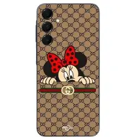 MANIACASE Telefonfodral - Minnie Gucci - Galaxy A16 - Silikon - Mjukt - Svart svart